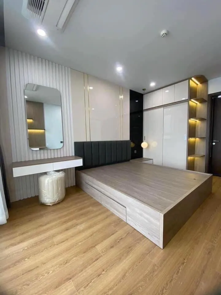 Sofa gỗ công nghiệp cho phòng khách nhỏ